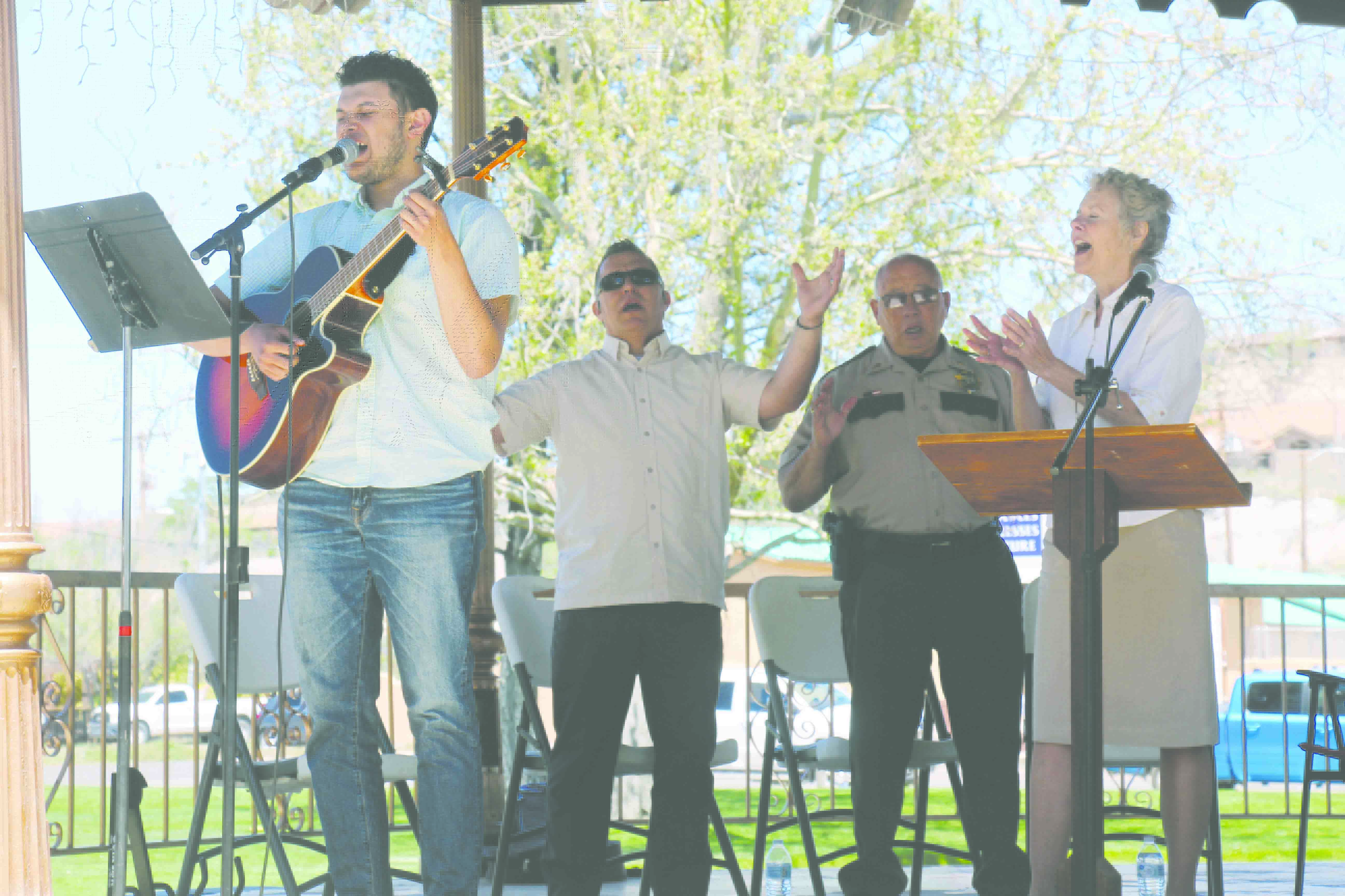 Day of Prayer draws Gough Park crowd