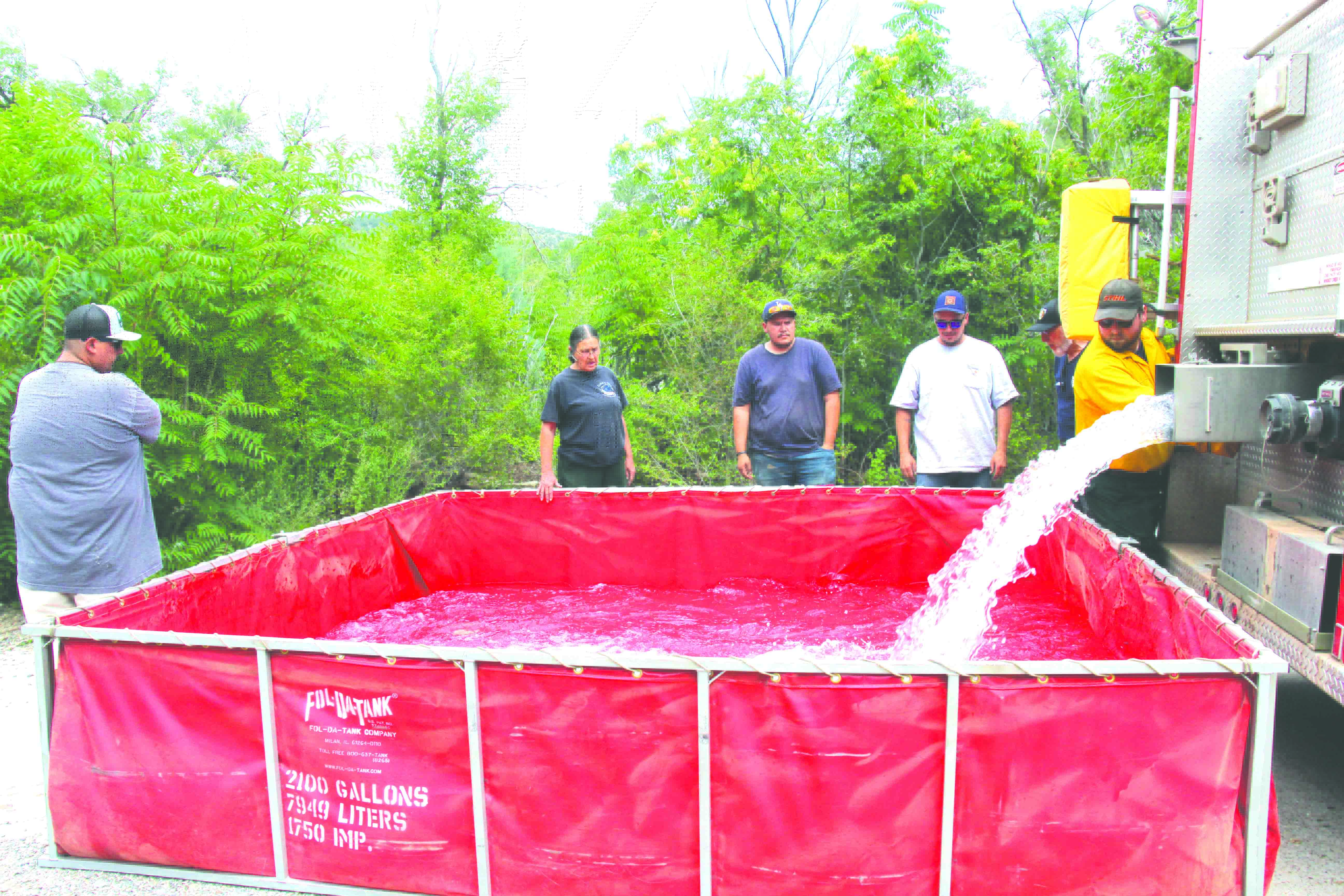 Line break cuts water to Hanover, Fierro