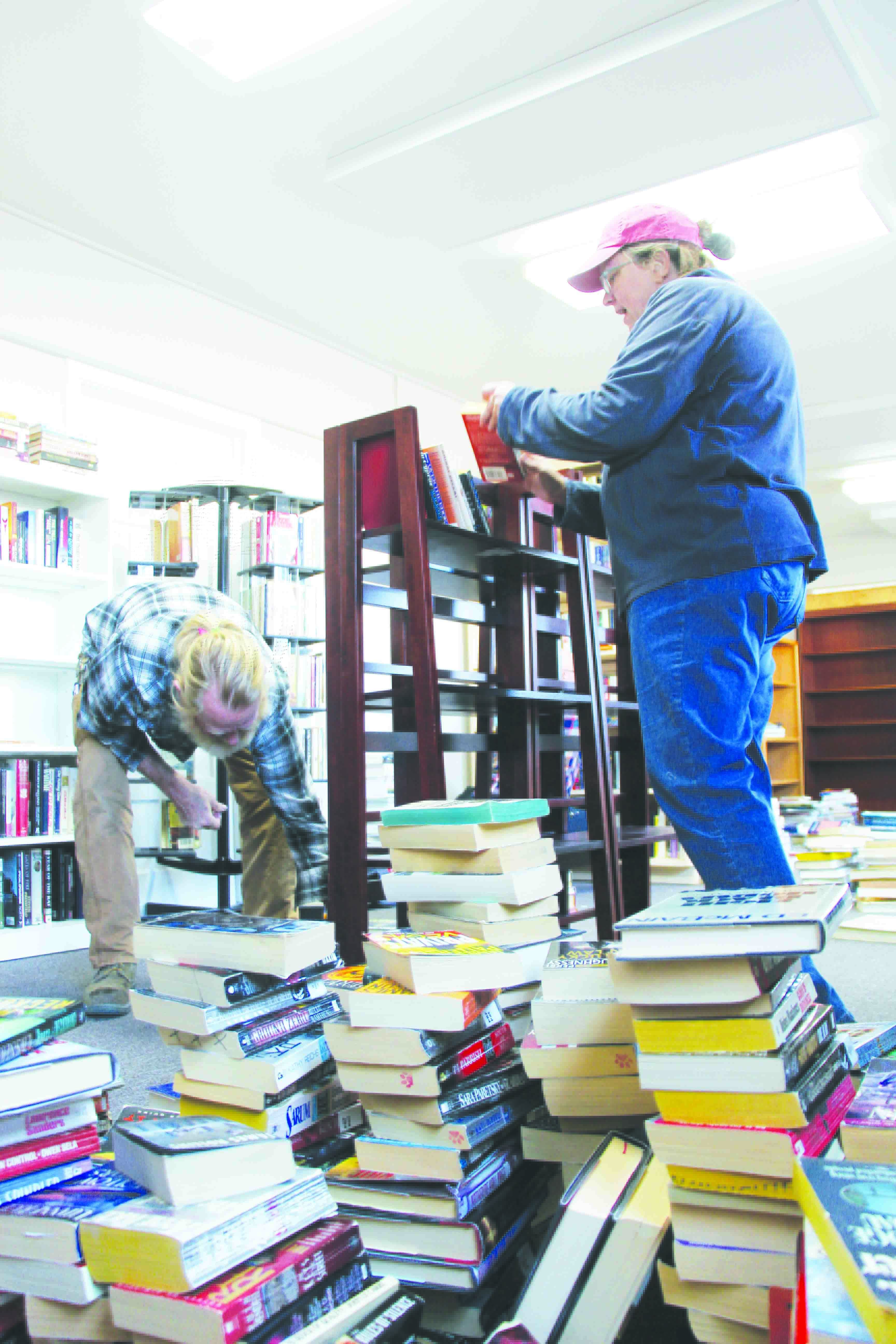 Volunteers work to revive, improve Hurley Library
