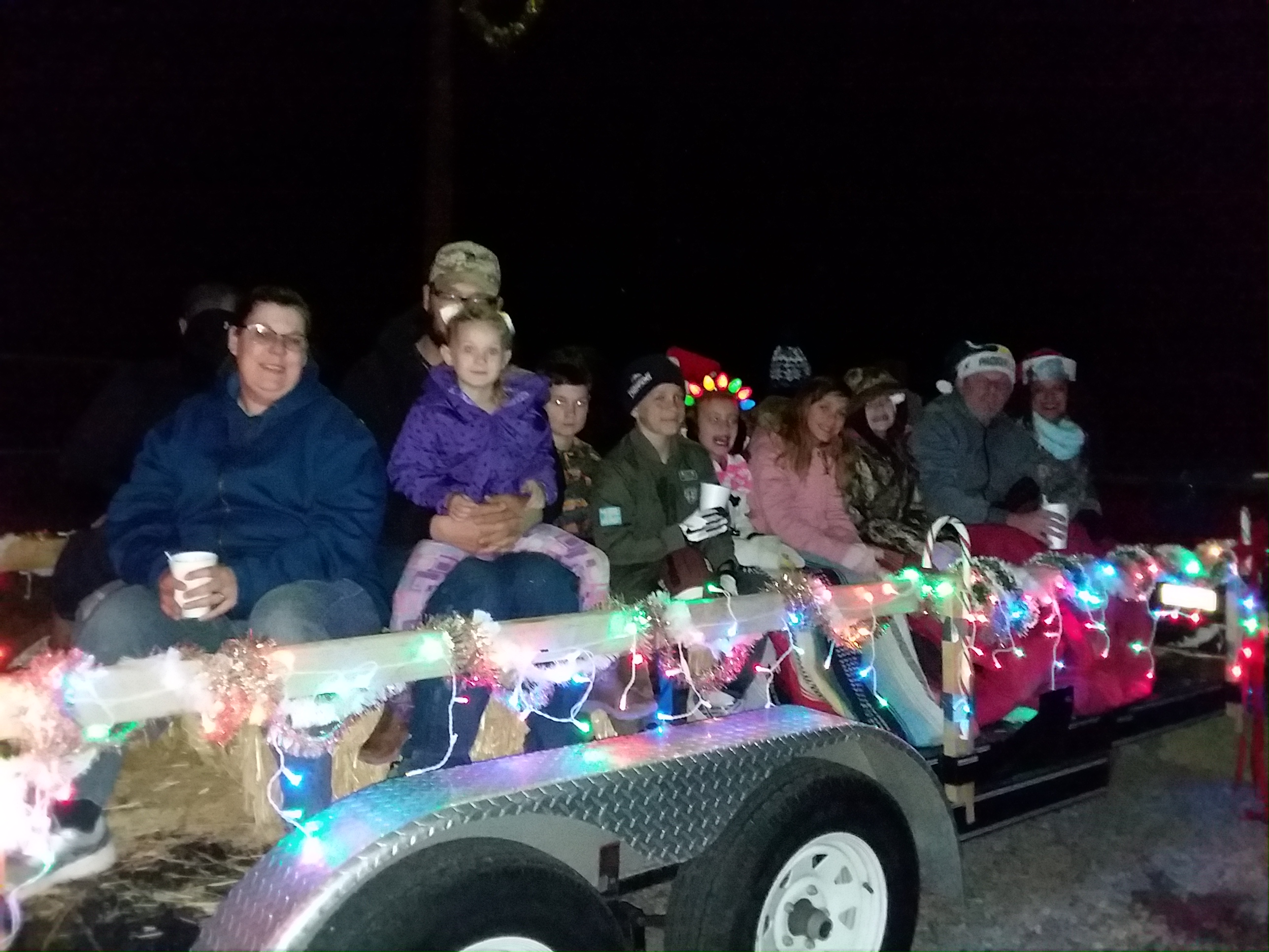 Hurley celebrates holidays with annual hayride