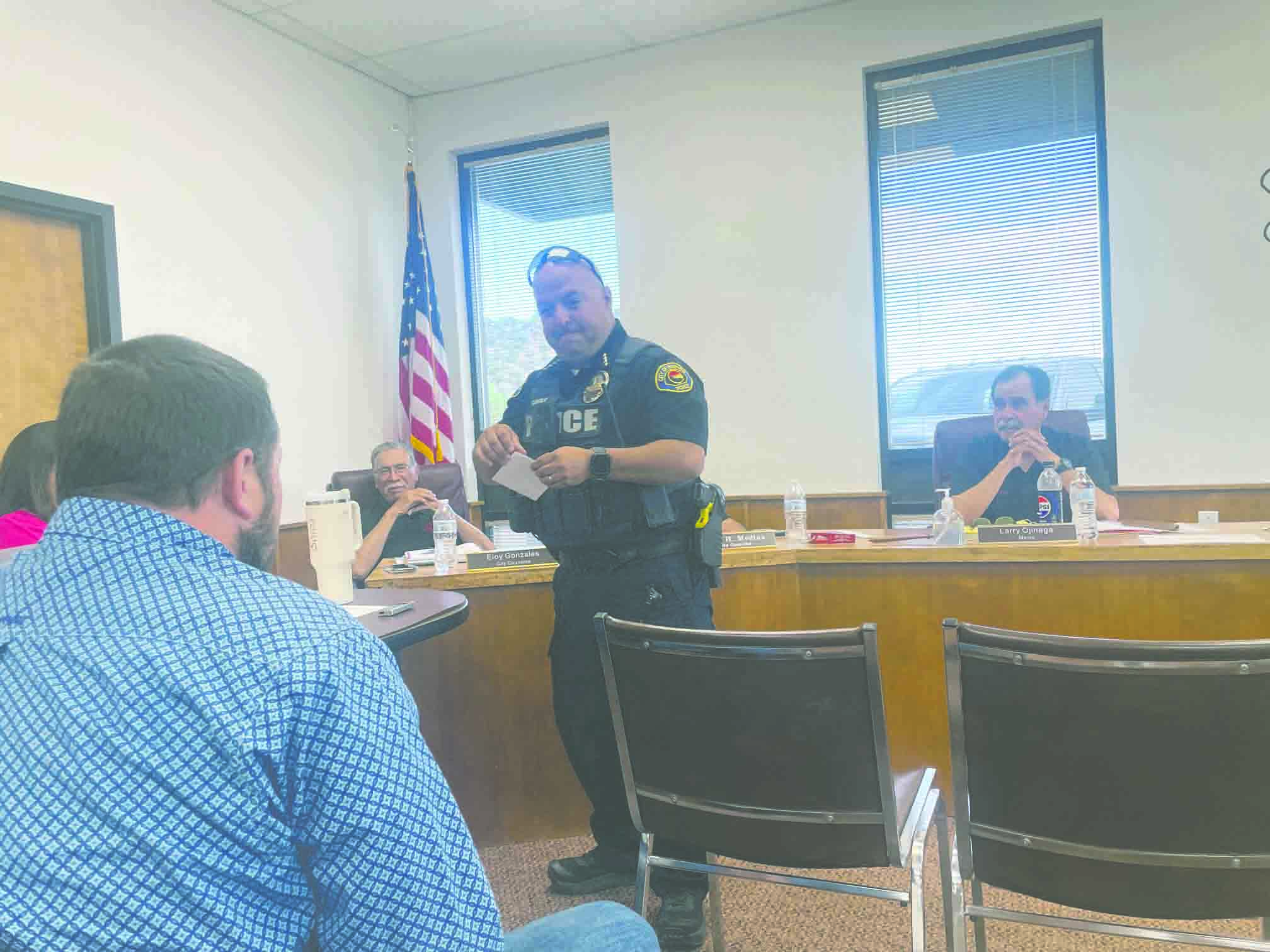 New clerk smooths Bayard’s meeting