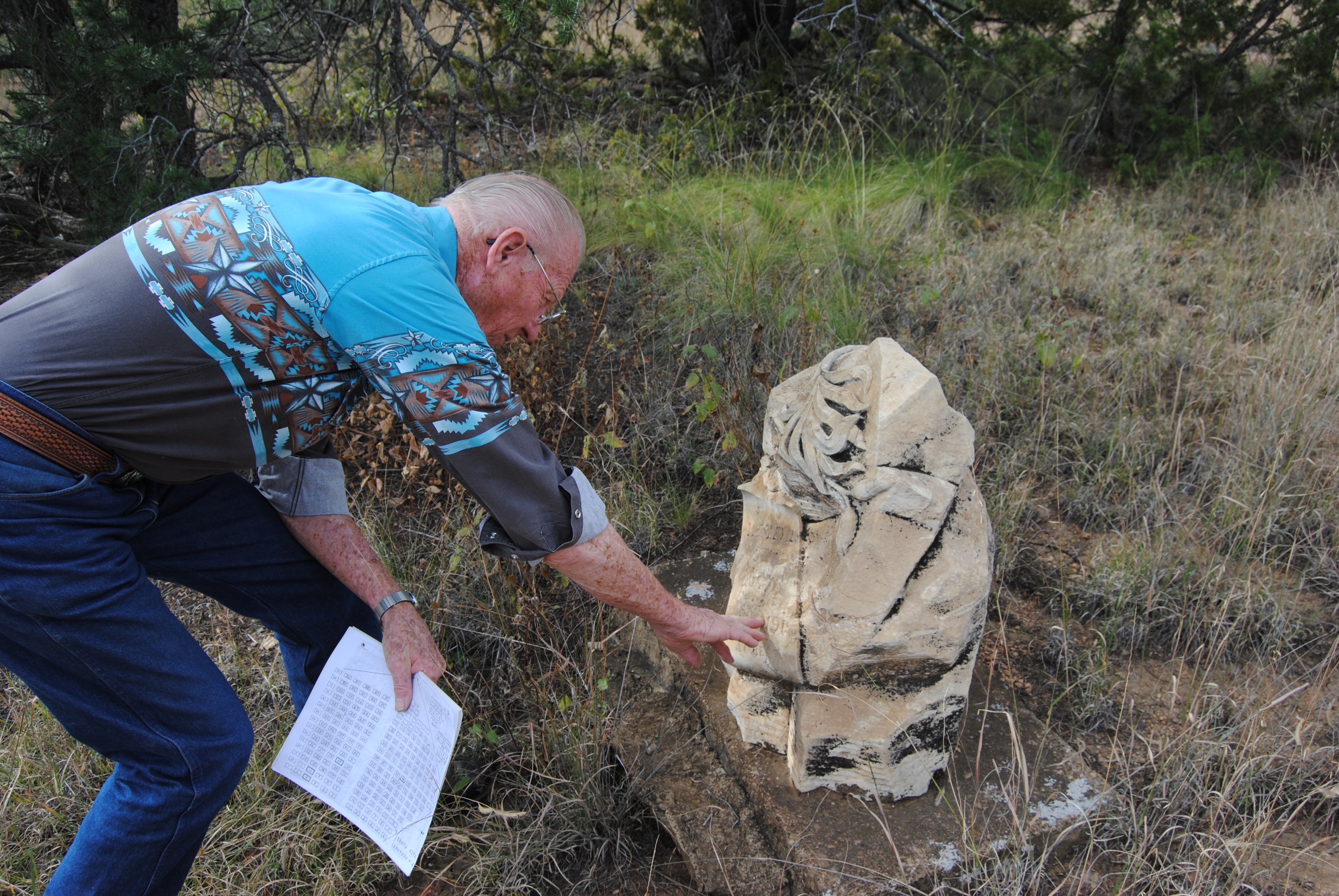 Historian helps find lost Mining District grave sites