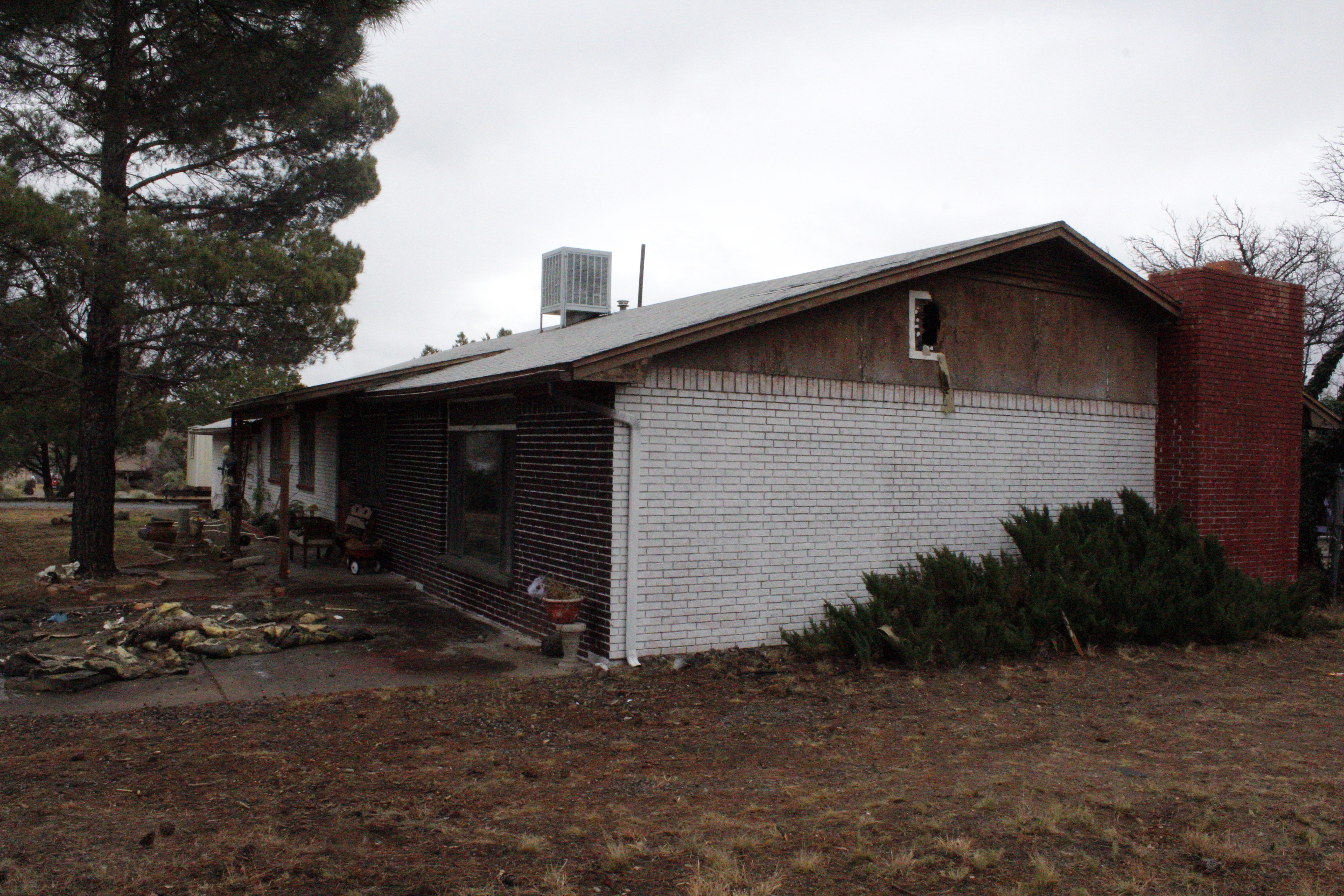 Fireplace causes attic fire on Country Club