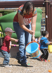 Easter hunts a popular attraction