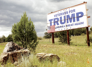 Contentious Trump billboard latest move in sign war