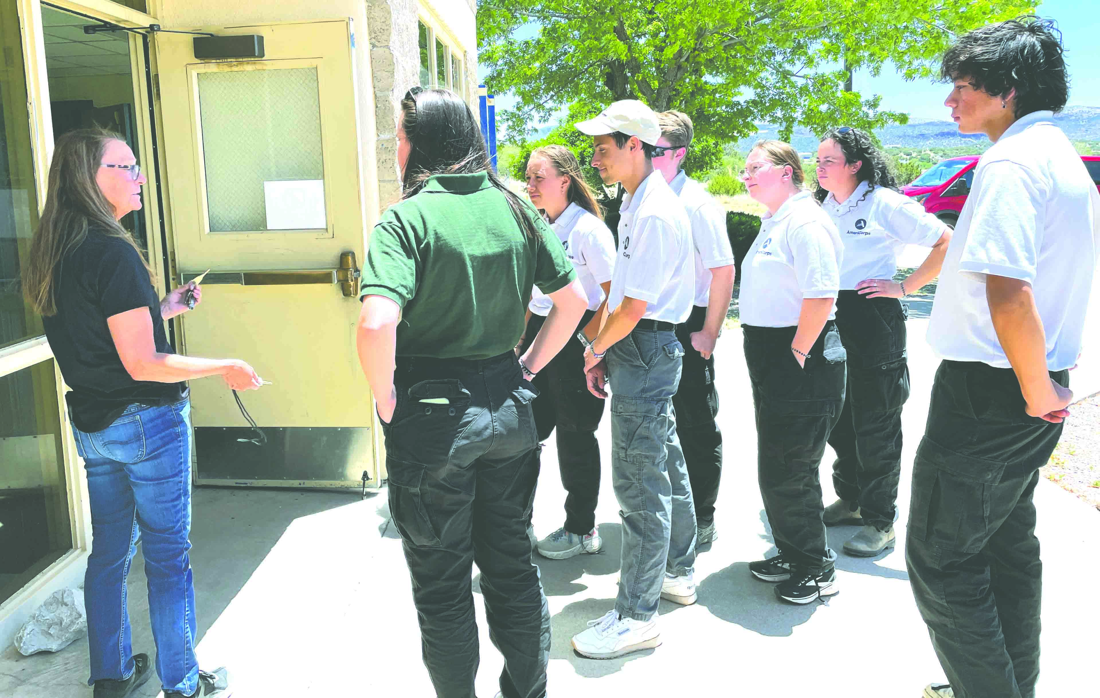 Mining District welcomes AmeriCorps Earth 2 Crew