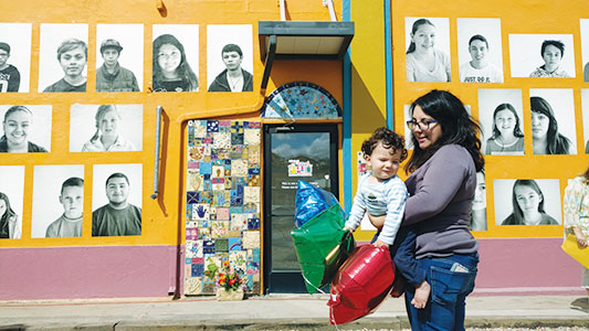 Life Quest unveils mural, mini park