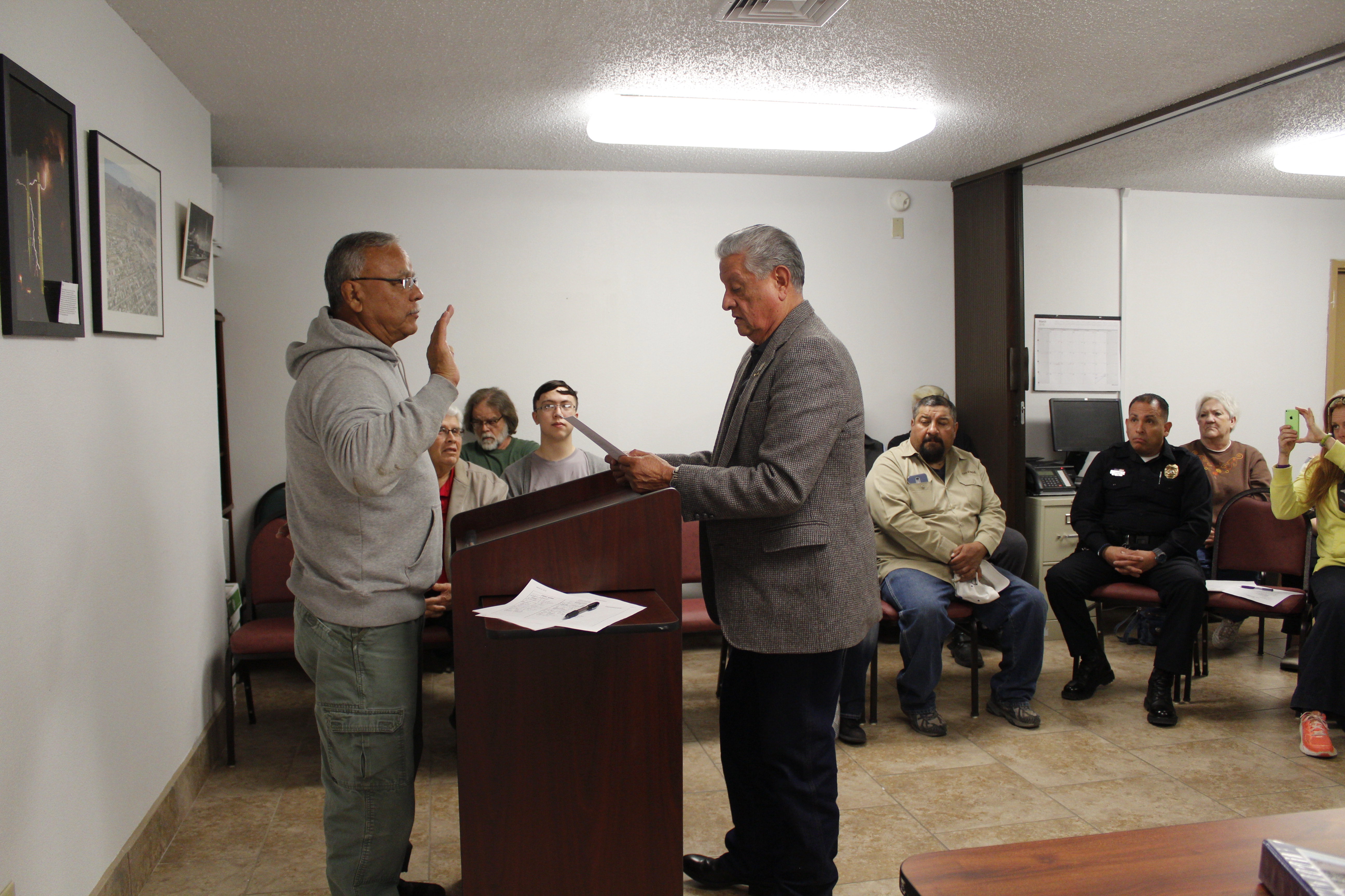 Hurley appoints new face to council seat, interim police chief