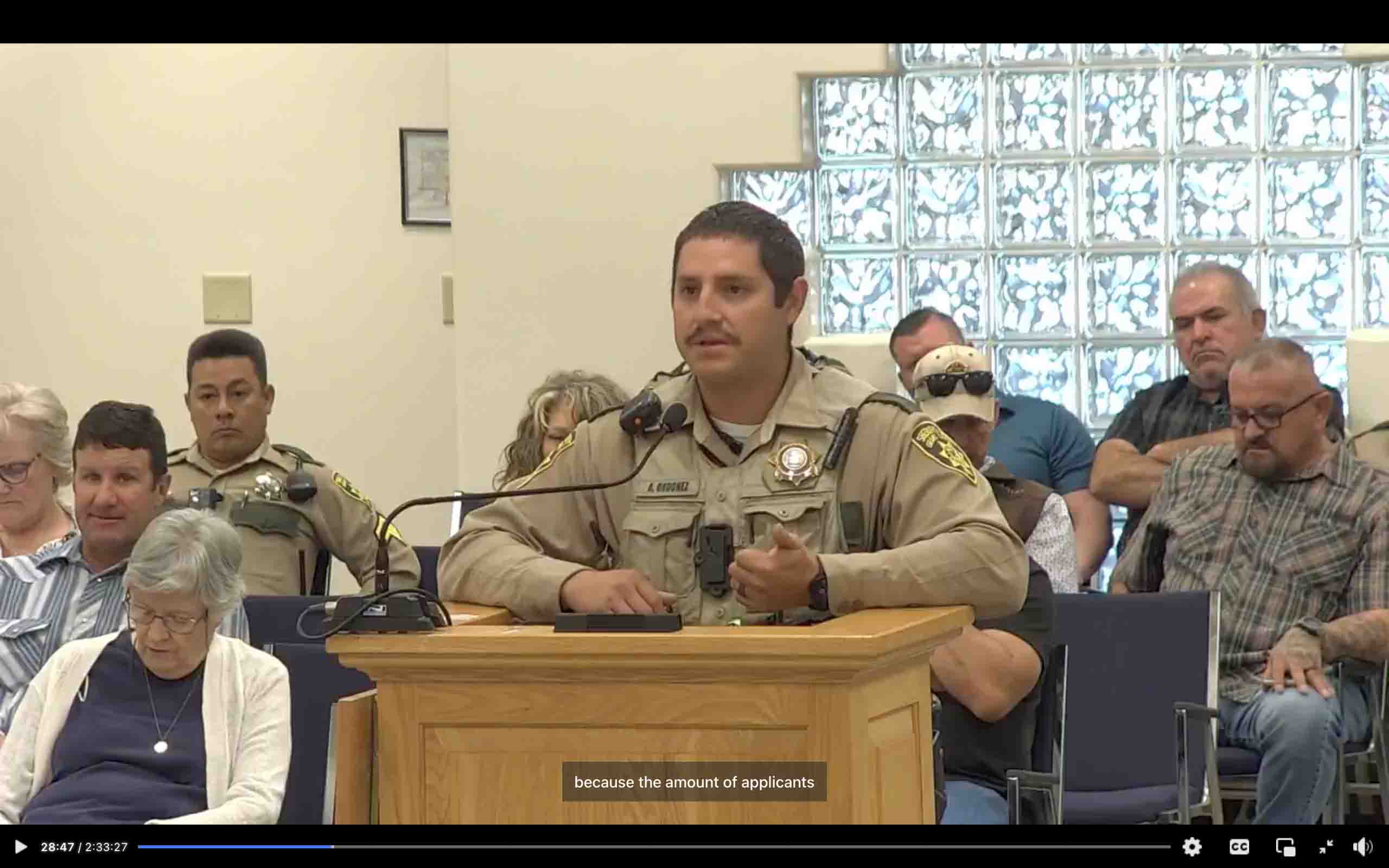 Deputies ask county for higher wages