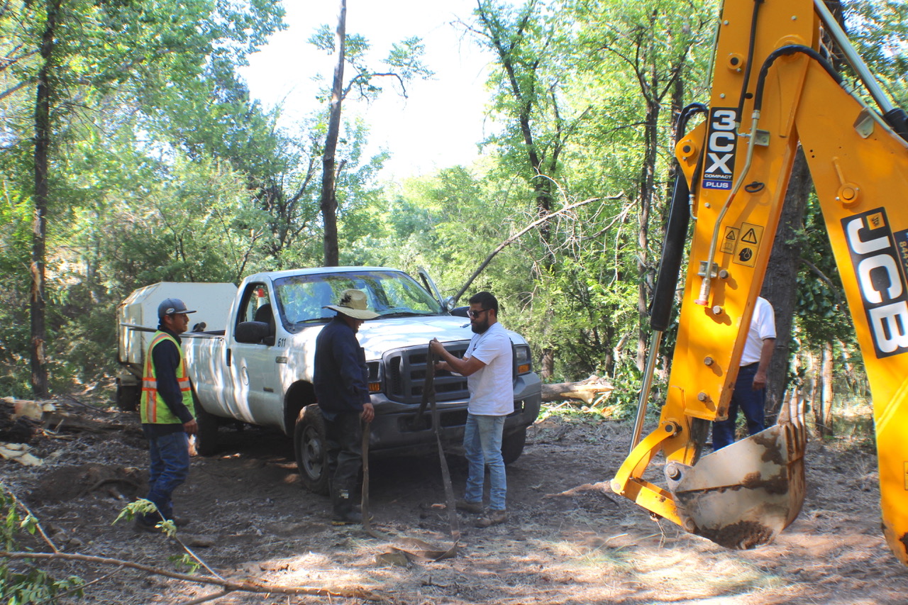 Sewer leak repaired in San Vicente Creek