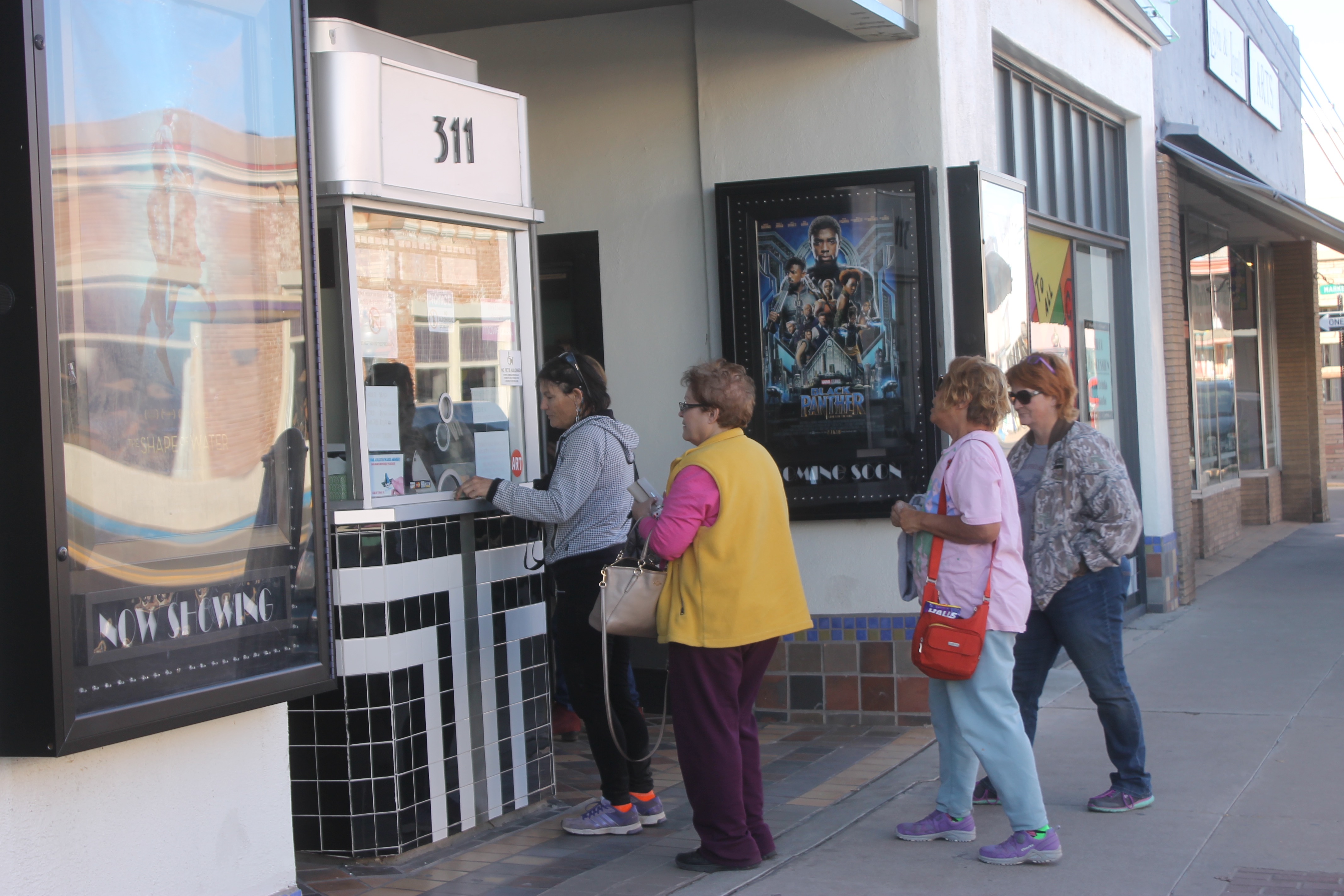 ‘Super What?’: Folks forgo big game for movie night